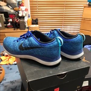 Blue Nikes